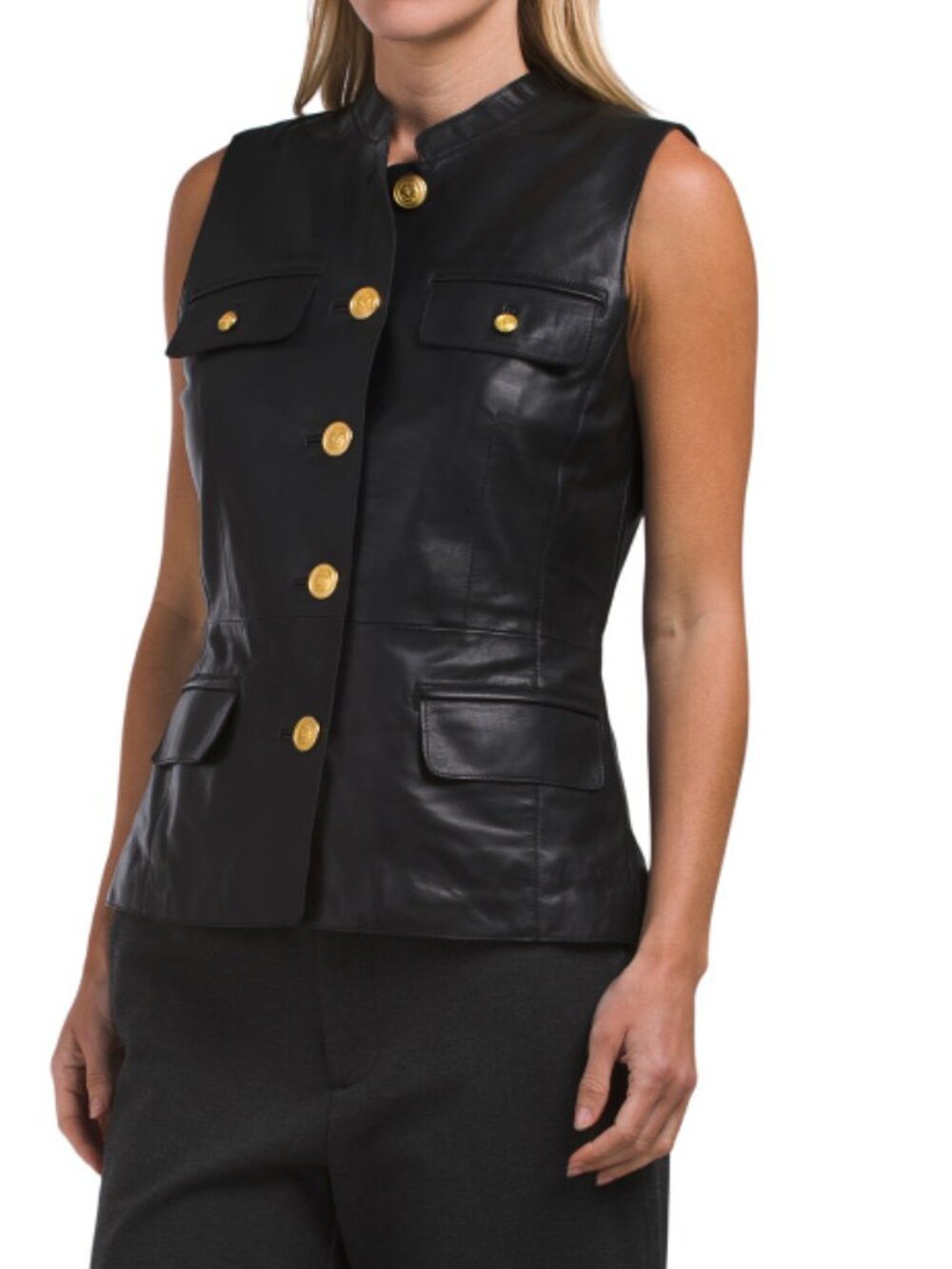 BOD & CHRISTENSEN Leather Charlize Vest